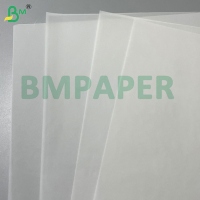 80 กรัม 100 กรัม กระดาษสกิ๊ตสีขาวทนหมึก ความแข็งแรงสูง กระดาษสกิ๊ตสีโปร่งสําหรับการบรรจุของขวัญ การวาดภาพ