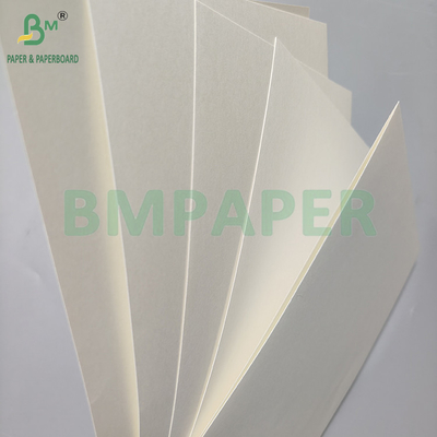 60 กรัม 80 กรัม วัสดุไฟเบอร์สูง Ultra High Tensile กระดาษ Kraft ขาวสําหรับการบรรจุ