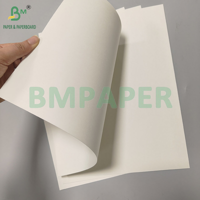 60 กรัม 80 กรัม วัสดุไฟเบอร์สูง Ultra High Tensile กระดาษ Kraft ขาวสําหรับการบรรจุ