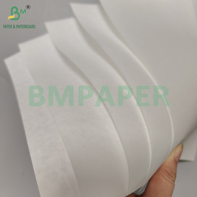 60 กรัม 80 กรัม วัสดุไฟเบอร์สูง Ultra High Tensile กระดาษ Kraft ขาวสําหรับการบรรจุ