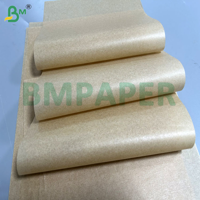 30 กรัม 35 กรัม กระดาษเคลือบสีน้ําตาลที่ปลอดภัยสําหรับอาหาร สําหรับการอบอาหาร 11 x 14 นิ้ว