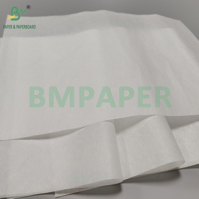 28-40gm กระดาษแก้วสีขาว ป้องกันผง กระดาษแก้ว Interlayer ป้องกันการขนส่ง