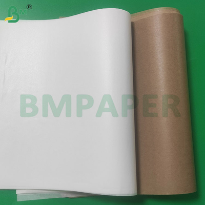 หนังสือม้วนเคลือบซิลิโคนที่ปลอดภัยสําหรับอาหาร 40Gsm สําหรับบรรจุฮัมเบอร์เกอร์