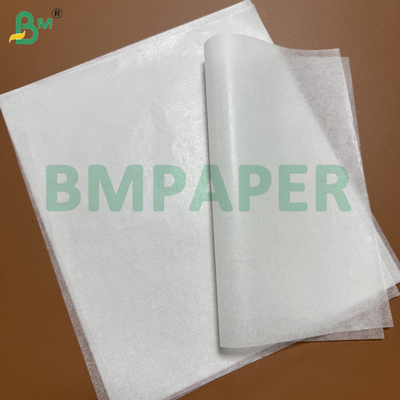 30gsm Food-Safe Wax Coated White Base Paper For Candy Wrapping 900mm 1050mm