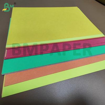 250gsm 300gsm Uncoated Coloured Bristol Paper Board For Greeting Card 61 x 86cm