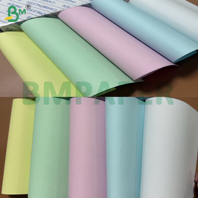 80gsm NCR Carbonless Paper In White And Multiple Colors Legal Size 8.5" X 14"