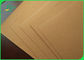 400gsm 450gsm 100% Virgin Solid Board กระดาษคราฟท์สีน้ำตาลเข้มสำหรับ Hangbags