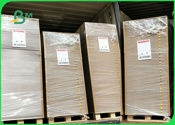 450gsm FSC Certified Clay Coated Kraft กลับกระดาษเกรดอาหารกระดาษ Roll / กระดาษสีขาวสำหรับบรรจุ