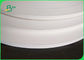 FDA Certified Biodegrable White Food Grade Paper Roll 60GSM 120GSM สำหรับการผลิตกระดาษฟาง