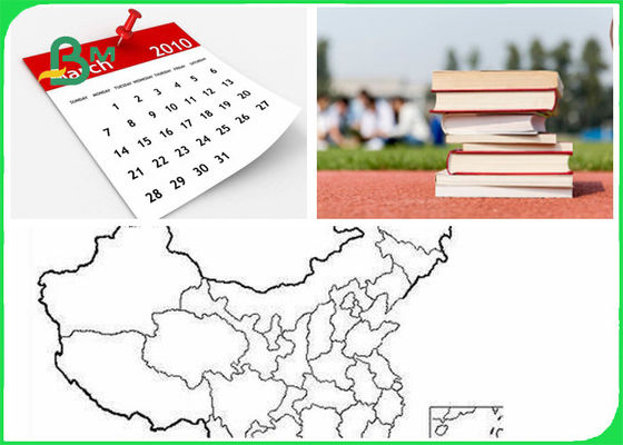 การดูดซับหมึกที่ดีขนาดกระดาษที่ได้รับการรับรอง FSC ที่ผ่านการรับรองที่กำหนดเองสำหรับหนังสือต่างๆ