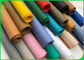 สีที่แตกต่างกัน 0.55mm ม้วนวัสดุผ้าล้างทำความสะอาดได้สำหรับการทำกระเป๋า