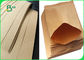 FDA 60gsm 80gsm Brown Craft Paper ม้วนจัมโบ้สำหรับถุงช้อปปิ้งCustom