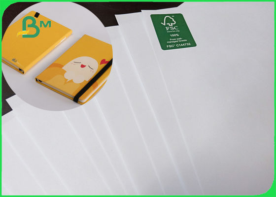 50g - 200g ความแข็งที่ดีกระดาษพิมพ์ woodfree ดีสำหรับการพิมพ์