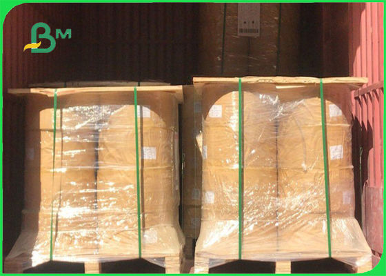 100% อาหารเกรดสีชมพูฟางกระดาษม้วน 60GSM ด้วย FSC ไม่เป็นอันตรายและไม่เป็นพิษเป็นภัย