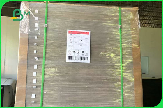 คณะกรรมการเพล็กซ์เพล็กซ์สีขาวสีเทาขาวกลับมาใช้ใหม่สำหรับบรรจุกล่อง FSC