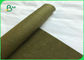 กระดาษคราฟท์สีเขียว 0.55 มม. ที่ปรับแต่งได้เองนุ่ม ๆ สำหรับการออกแบบกระเป๋า