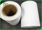 กระดาษสติกเกอร์ความร้อนสีขาวกันน้ำพีวีซี 40 * 30 ซม. สำหรับการพิมพ์บาร์โค้ด