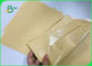 กระดาษเคลือบคราฟท์สีน้ำตาล / ขาว 60 แกรม + อาหารเกรด PE 10g พร้อม FDA ISO Approved