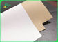 140gsm 170gsm กระดาษคราฟท์สีขาวด้านบนสำหรับกล่อง Gifx พื้นผิวเรียบ 2200 มม