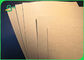 กระดาษคราฟท์คราฟท์สีน้ำตาลขนาด 160 แกรมสำหรับห่อของขวัญกระดาษรีไซเคิล 135 ซม