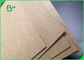กระดาษคราฟท์สีน้ำตาลเกรดอาหาร 170gsm 250gsm สำหรับสลัดบรรจุภัณฑ์จาระบีทน
