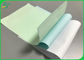 45gsm ถึง 50gsm CF CFB CB White &amp; Colored Carbonless NCR Paper Sheet