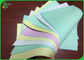 กระดาษไร้คาร์บอน NCR ขนาด A3 A4 ที่มีสีชมพูเขียวน้ำเงิน