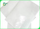 กระดาษคราฟท์สีขาวเคลือบโพลี 50gsm 60gsm สำหรับบรรจุภัณฑ์เกลือน้ำตาล
