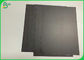 ม้วนกระดาษแข็งสีดำรีไซเคิลได้สำหรับการพิมพ์นามบัตรเรียบ 300g 350g