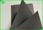 ม้วนกระดาษแข็งสีดำรีไซเคิลได้สำหรับการพิมพ์นามบัตรเรียบ 300g 350g