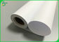 กระดาษพล็อตเตอร์สีขาวขนาด 36 ' x 50 ม. 20 ปอนด์สำหรับโรงงานพิมพ์เยื่อไม้