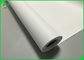 กระดาษพล็อตเตอร์สีขาวขนาด 36 ' x 50 ม. 20 ปอนด์สำหรับโรงงานพิมพ์เยื่อไม้
