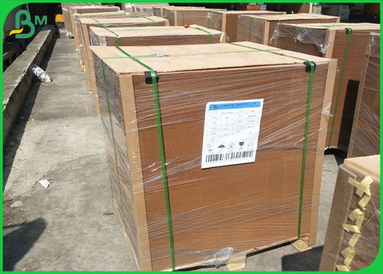 ม้วนกระดาษซับกระดาษคราฟท์สีน้ำตาลเคลือบ PE รีไซเคิลสำหรับบรรจุภัณฑ์