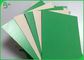 FSC มีใบรับรองด้านสีเขียวด้านหนึ่งและกระดาษแข็งด้านอื่น ๆ ที่ไม่มีการเคลือบสี