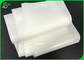 FDA 510mm ความกว้าง PE เคลือบ 40 ถึง 120g ม้วนกระดาษคราฟท์สีขาวสำหรับบรรจุขนมปัง