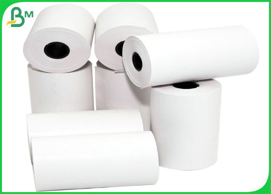 690 มม. 55 แกรมม้วนจัมโบ้ความร้อนกระดาษลงทะเบียนเงินสดเครื่อง POS กระดาษพิมพ์