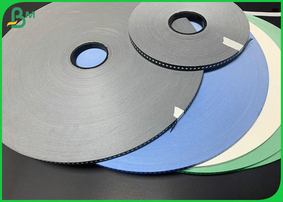 กระดาษเกรด Slitted 60gsm 15mm สีดำพิมพ์ฟางกระดาษสำหรับเครื่องดื่ม Straw