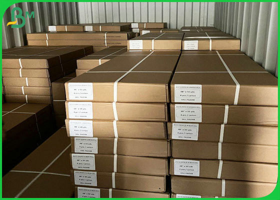 20lb 36 นิ้ว x 150ft Bond Paper 3 '' Core CAD พลอตเตอร์ม้วน 2 ม้วนต่อกล่อง