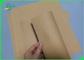 ม้วนกระดาษคราฟท์สีน้ำตาลกึ่งขยายขนาด 90 แกรมคุณภาพดีสำหรับถุงซีเมนต์
