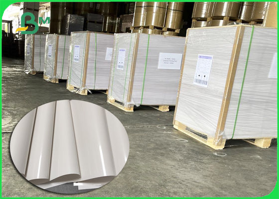 กระดาษฉลากเคลือบเงาพรีเมี่ยม 80 แกรมสำหรับพิมพ์สีขาวเรียบเนียน