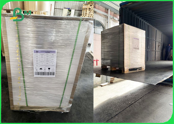 กระดาษฉลากเคลือบเงาพรีเมี่ยม 80 แกรมสำหรับพิมพ์สีขาวเรียบเนียน