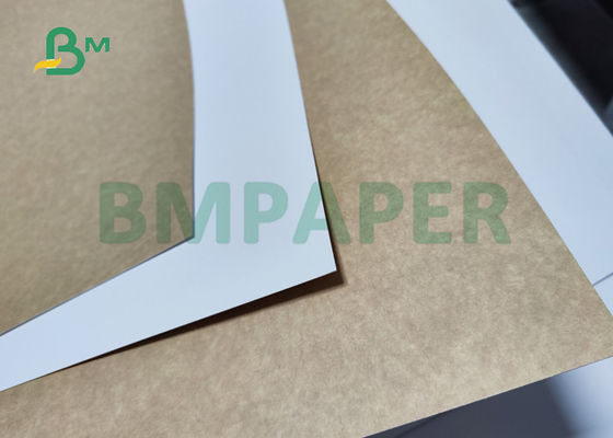 14PT 16PT CCKB กระดานด้านหลังคราฟท์สำหรับกล่องอาหาร 22 นิ้ว 27.5 นิ้วความแข็งที่ดี