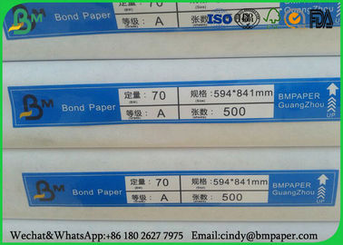 กระดาษสีขาวธรรมดาสำหรับขนาด A1 A2, การจัดเก็บกระดาษไร้กระดาษ 80gsm