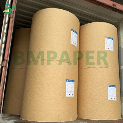 70 กรัม 80 กรัม กระดาษครัฟท์สีดําลึกด้านสอง 300-2300 มิลลิเมตรม้วน