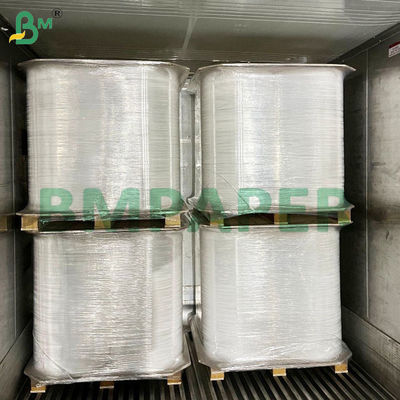 กระดาษม้วนสำหรับบรรจุหลอดดูดน้ำแบบกำหนดเอง Food Grade 24Gsm พร้อมโลโก้