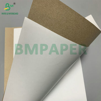 High Strength 325g 365g CKB White Coated Brown Kraft Board For Packaging Box Making