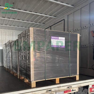 กระดาษสีดำทึบแบบไม่เคลือบผิว 80 แกรม 100 แกรม สำหรับถุงช้อปปิ้ง ขนาด 31 x 43 นิ้ว