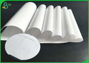 ความเข้มงวด 70gsm 80gsm 85gsm 90gsm White Glossy C1S กระดาษอาร์ตสำหรับสร้างแท็ก