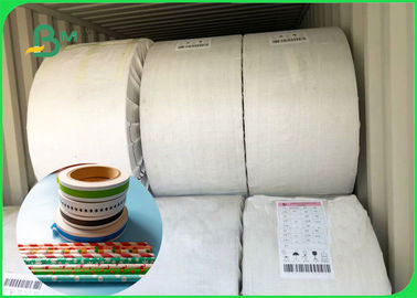 ความกว้าง 15 - 600 มม. กันน้ำ 60gsm กระดาษพิมพ์สีฟางสำหรับดื่ม