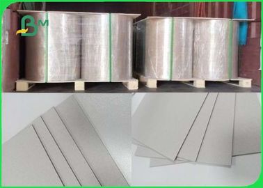 700gsm 800gsm กระดาษแข็งสีเทาแข็งและแข็งแรงรีไซเคิลเยื่อสำหรับกล่องของขวัญ
